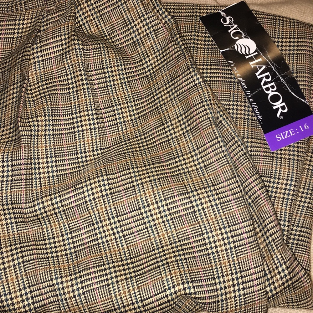 Nwt sag harbor pant plus size 16 workwear